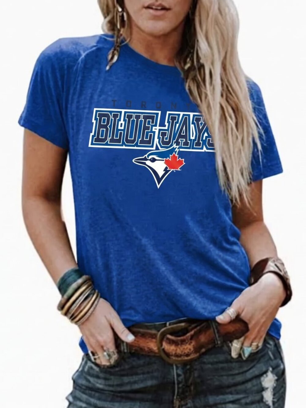 TORONTO BLUE JAYS WOMENS TEE (XL)